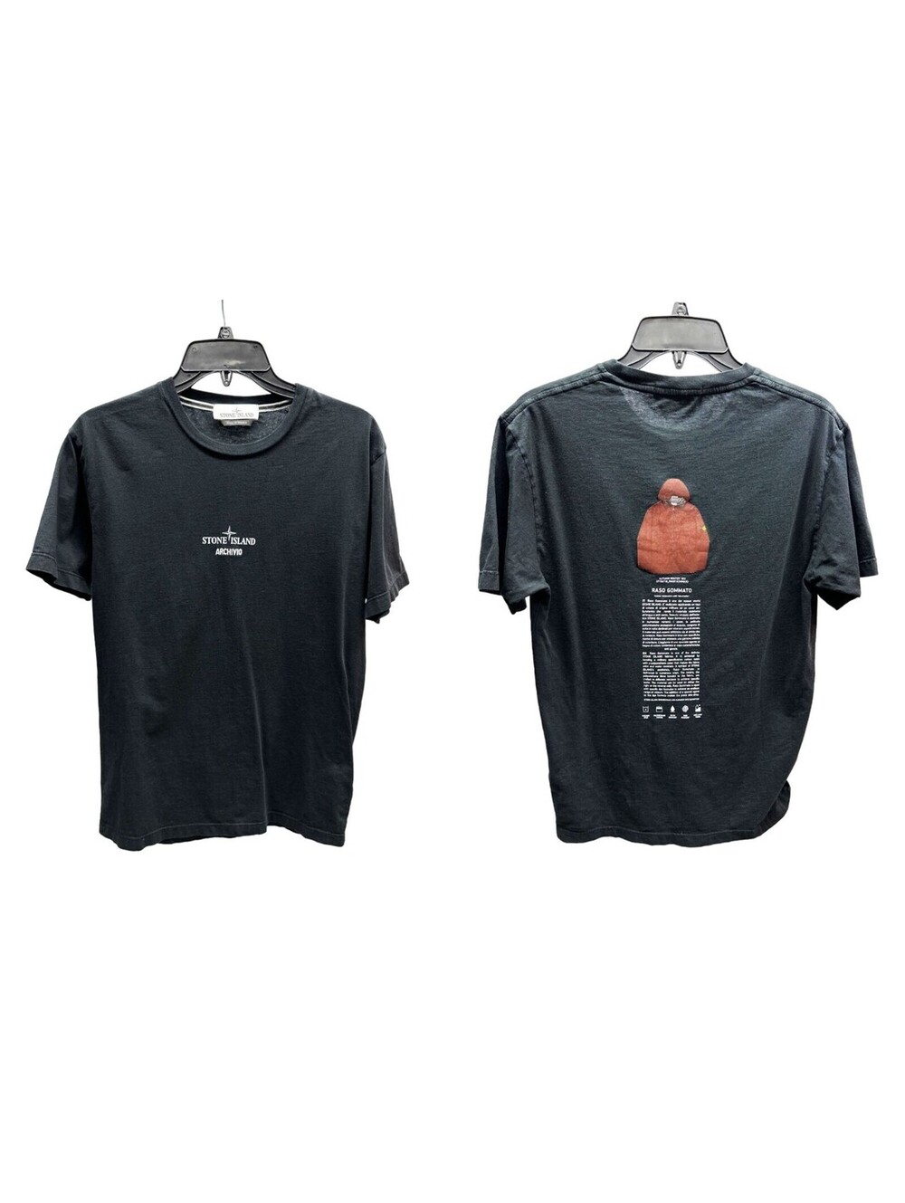 Stone Island Archivio Raso Gommato T-Shirt Small